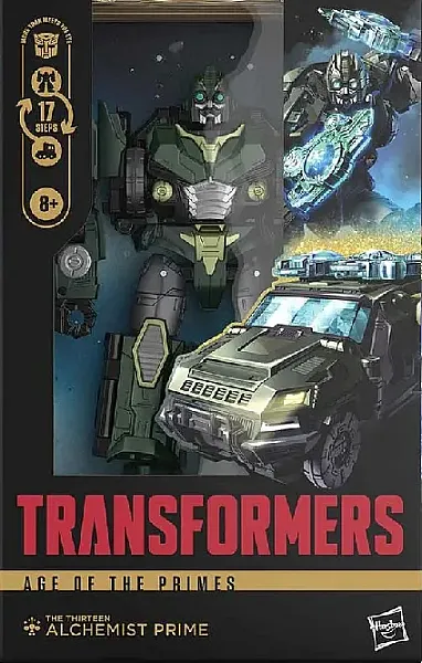 TRANSFORMERS AGE OF THE PRIMES DELUXE CLASS ACTION FIGURE THE THIRTEEN ALCHEMIST PRIME 14 CM
